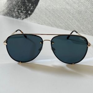 Quay high key rimless sunglasses